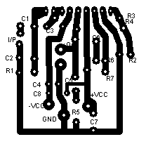 TDA1514 PCB layout 1