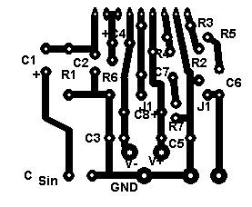 TDA1514 PCB layout 2