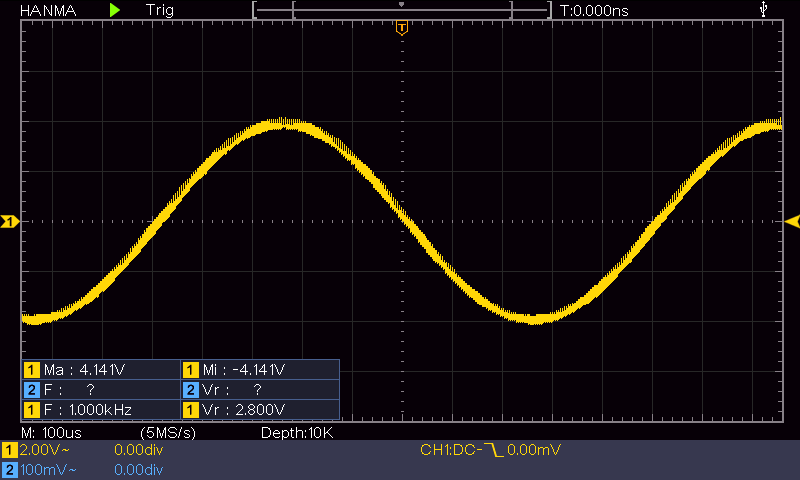 TPDA3122D2 oscilloscope capture