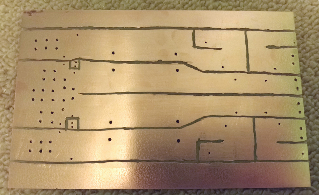 PSU underside, pre soldering