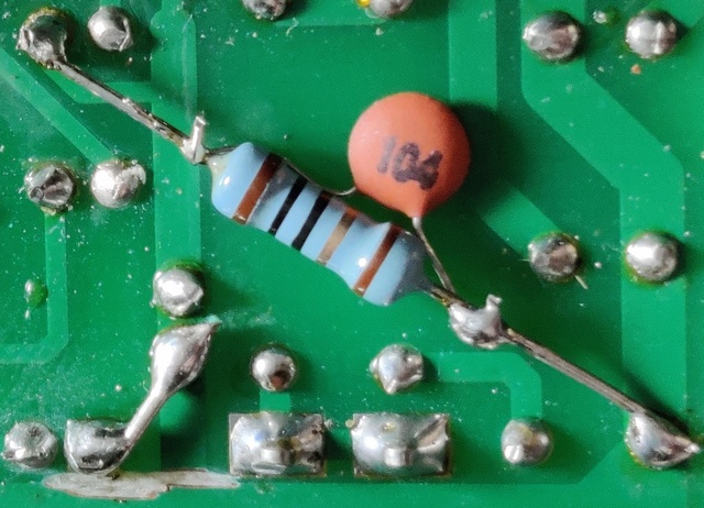 P19 hum breaking resistor in place