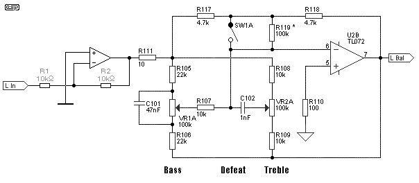 tone control circuit