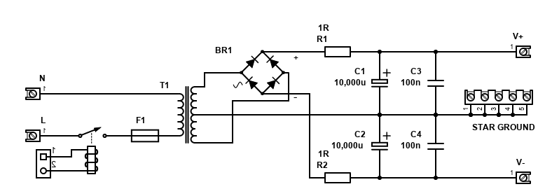 PSU schematic