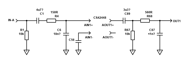 12 in 18 out board analogue schematic