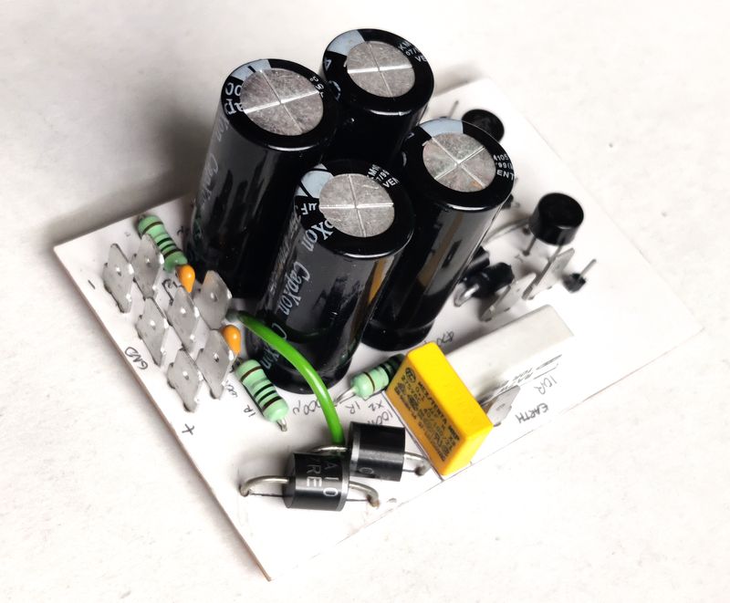 PSU for the centre channel amplifiers