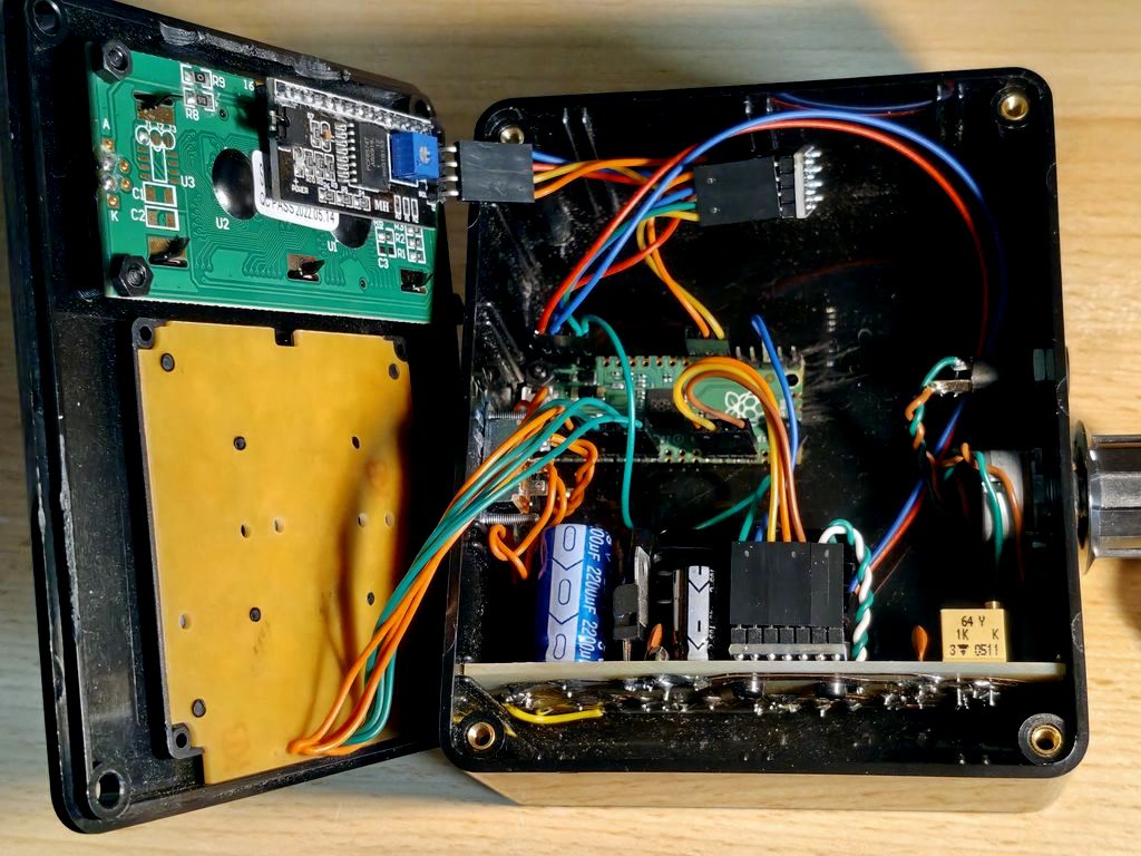 Inside view of the function generator