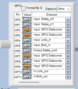 Setting the MP Pins in SigmaStudio