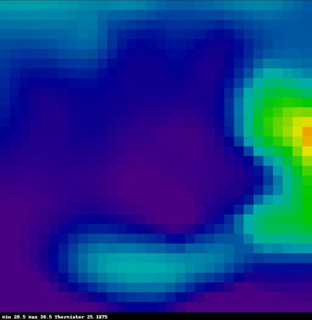 AMG8833 Thermal Image Example